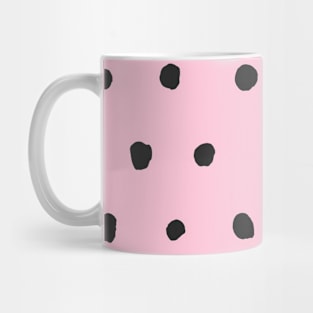 Pocket - Artsy Dots Pink Mug